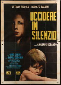 4w212 TO KILL IN SILENCE Italian 2p '71 Giuseppe Rolando's Uccidere in silenzio!