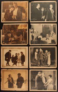 4y005 LOT OF 38 LOBBY CARDS FROM SILENT MOVIES '10s-20s Hoot Gibson, Alice Brady & more!