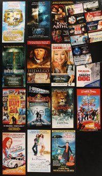 4y107 LOT OF 25 PROMO BROCHURES FROM DISNEY LIVE ACTION MOVIES & STAGE SHOWS AT EL CAPITAN THEATER