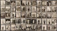4y138 LOT OF 100 4x5 WARDROBE TEST STILLS '40s-50s cool images of movie costumes worn by actors!