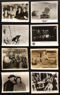 4y153 LOT OF 204 8X10 STILLS '50s-80s great images from a variety of different movies!