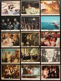 4y168 LOT OF 83 COLOR 8X10 STILLS '50s-80s great images from a variety of different movies!