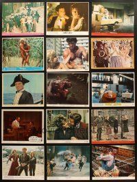 4y169 LOT OF 82 COLOR 8X10 STILLS '50s-80s great images from a variety of different movies!
