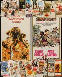 4y225 LOT OF 22 INSERTS '60s great images from a variety of different movies!