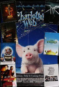 4y245 LOT OF 24 UNFOLDED DOUBLE-SIDED ONE-SHEETS '05 - '07 Charlotte's Web, X-Men III & more!