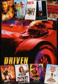 4y261 LOT OF 21 UNFOLDED MOSTLY DOUBLE-SIDED ONE-SHEETS '90 - '02 Driven, Joe Dirt & more!