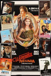 4y289 LOT OF 14 UNFOLDED ONE-SHEETS '76 - '92 Wanda Nevada, The Verdict, Fletch Lives & more!