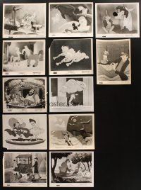 4y179 LOT OF 12 8X10 STILLS FROM WALT DISNEY MOVIES '50s-70s Fantasia, Pinocchio & more!