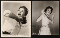 4y193 LOT OF 2 8X10 STILLS OF SCREAM QUEENS '53 from It Came From Outer Space & Tarantula!