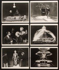 4y196 LOT OF 6 REPRO 8X10 STILLS FROM METROPOLIS '80s cool transformation scenes & more!