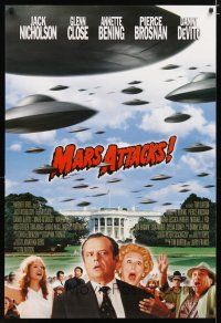 4z513 MARS ATTACKS! int'l advance 1sh '96 directed by Tim Burton, Jack Nicholson, Glenn Close!