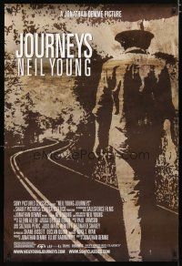4z556 NEIL YOUNG JOURNEYS DS 1sh '12 Jonathan Demme music documentary!