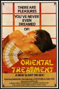 4z571 ORIENTAL TREATMENT 1sh '77 pleasures you've never even dreamed of, a new slant on sex!
