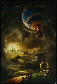 4z578 OZ: THE GREAT AND POWERFUL teaser DS 1sh '13 Sam Raimi directed, Disney, image of balloon!