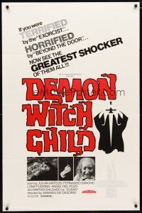 4z600 POSSESSED 1sh '76 Demon Witch Child, the greatest shocker of them all!