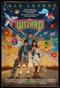 4z832 WIZARD advance DS 1sh '89 Fred Savage, Nintendo Power Glove, video game champions!