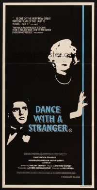 5a633 DANCE WITH A STRANGER Aust daybill '85 Miranda Richardson & Rupert Everett, different image!