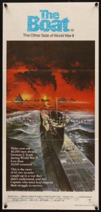 5a634 DAS BOOT Aust daybill '82 The Boat, Wolfgang Petersen German World War II submarine classic!