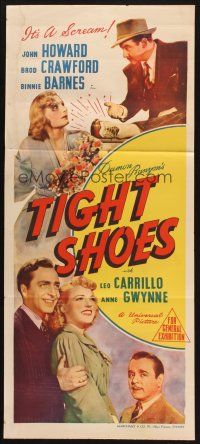 5a942 TIGHT SHOES Aust daybill '41 Binnie Barnes, from Damon Runyon story, different!