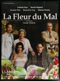 5b306 FLOWER OF EVIL advance French 1p '03 Claude Chabrol, Nathalie Baye, great cast portrait!