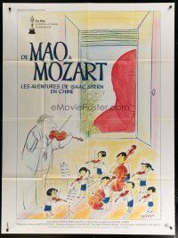 5b311 FROM MAO TO MOZART French 1p '80 classical music, great art of juvenile orchestra by Sempe!
