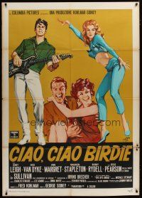 5b024 BYE BYE BIRDIE Italian 1p '63 different Putzu art of Ann-Margret, Van Dyke & Janet Leigh!