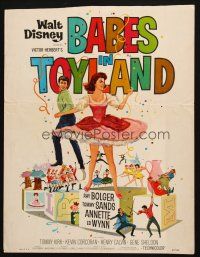 5b538 BABES IN TOYLAND WC '61 Walt Disney, Ray Bolger, Tommy Sands, Annette, musical!