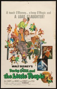 5b598 DARBY O'GILL & THE LITTLE PEOPLE WC R69 Disney, Sean Connery, it's leprechaun magic!