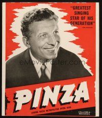 5b619 EZIO PINZA promotional music album WC '50s promoting his albums on Columbia Records!