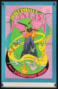 5b623 FANTASIA WC R70 Disney classic musical, great psychedelic fantasy artwork!