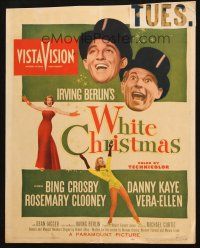 5b975 WHITE CHRISTMAS WC '54 Bing Crosby, Danny Kaye, Clooney, Vera-Ellen, musical classic!
