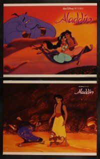 5c051 ALADDIN 8 LCs '92 classic Walt Disney Arabian fantasy cartoon!
