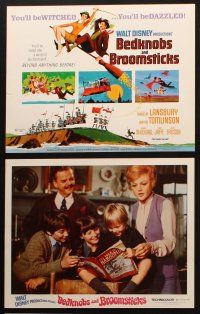 5c019 BEDKNOBS & BROOMSTICKS 9 LCs '71 Walt Disney, Angela Lansbury, David Tomlinson & children!