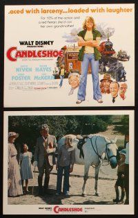 5c024 CANDLESHOE 9 LCs '77 Walt Disney, young Jodie Foster, she'd con her own grandma!