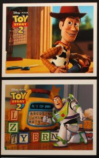 5c011 TOY STORY 2 11 LCs '99 cool candid images of Woody & Buzz Lightyear in Pixar animated sequel!