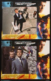 5c006 WORLD IS NOT ENOUGH 12 LCs '99 Pierce Brosnan as James Bond, Denise Richards, Sophie Marceau!