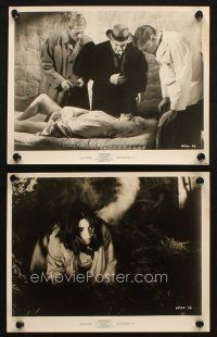 5d895 DUNWICH HORROR 2 8x10 stills '70 Sandra Dee, Lloyd Bochner, Ed Begley & Barboura Morris!