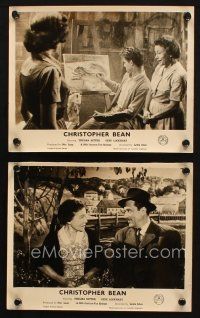 5d881 CHRISTOPHER BEAN 2 English FOH LCs '55 cool images of Thelma Ritter, Allyn Joslyn!
