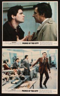 5d255 PRINCE OF THE CITY 2 8x10 mini LCs '81 directed by Sidney Lumet, Treat Williams, Orbach!