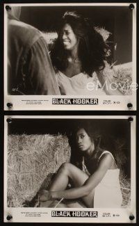 5d693 BLACK HOOKER 4 8x10 stills '75 what would you do if your mother was a damn mean prostitute?!