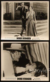 5d698 BOSS NIGGER 4 8x10 stills '75 Fred Williamson in a white man's town with the black man's law!