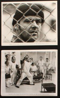 5d467 ONE FLEW OVER THE CUCKOO'S NEST 8 8x10 stills '75 classic images of crazy Jack Nicholson!