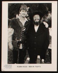 5d746 ROBIN HOOD: MEN IN TIGHTS 4 8x10 stills '93 Mel Brooks acting and candid, Cary Elwes!