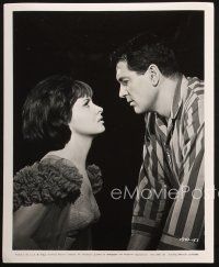 5d980 STRANGE BEDFELLOWS 2 8x10 stills '65 great portraits of sexy Gina Lollobrigida & Rock Hudson!