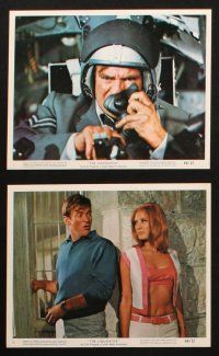 5d127 LIQUIDATOR 7 color 8x10 stills '66 Rod Taylor, Trevor Howard, Jill St. John, English spies!