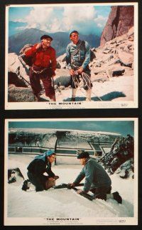 5d027 MOUNTAIN 9 color 8x10 stills '56 mountain climber Spencer Tracy with E.G. Marshall & 3 others!