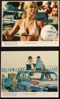 5d043 CALIFORNIA DREAMING 8 8x10 mini LCs '79 AIP, sexy Tanya Roberts & teens on the beach!