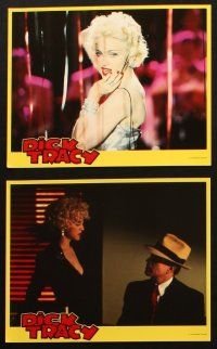 5d009 DICK TRACY 12 8x10 mini LCs '90 Warren Beatty, Madonna, Glenne Headley, Al Pacino!