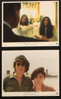 5d144 IMAGINE 6 8x10 mini LCs '88 great images of former Beatle John Lennon & Sean, Yoko Ono!