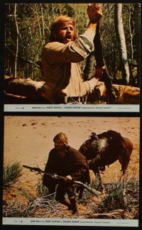 5d186 JEREMIAH JOHNSON 4 8x10 mini LCs '72 Robert Redford, Will Geer, directed by Sydney Pollack!